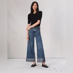 Rag & Bone Sofie Ankle Wide Leg Jean